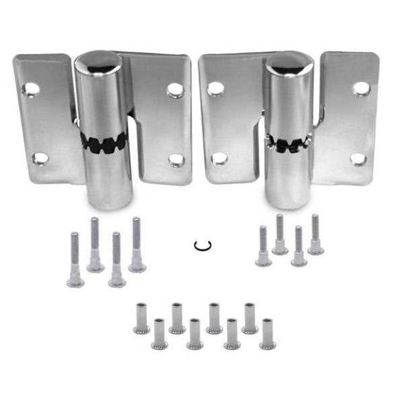 7011 RH-IN OR LH-OUT Brass Hinges Chrome